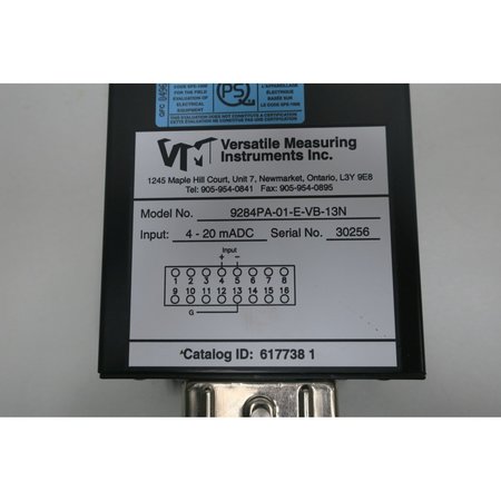 Versatile Measuring Instruments Vertical 025MS 9284PA-01-E-VB-13N